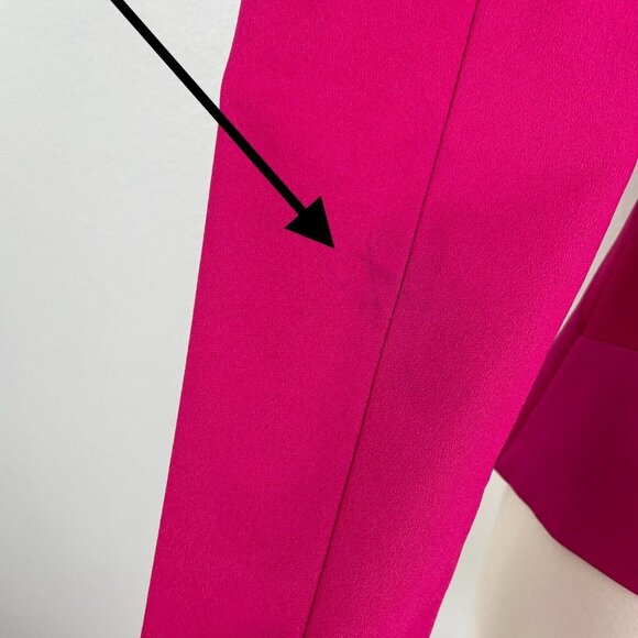 Aryn K. Womens Size Small Fuchsia Blazer Hook Closure Jacket Sexy - Picture 9 of 13